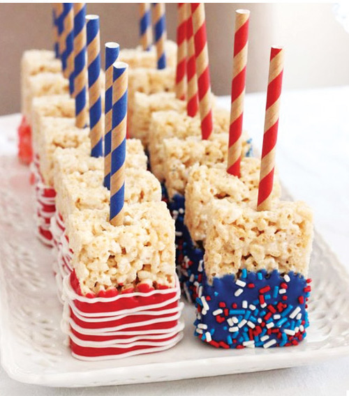 4th of July 2016 Rice Krispies Treats Recipe